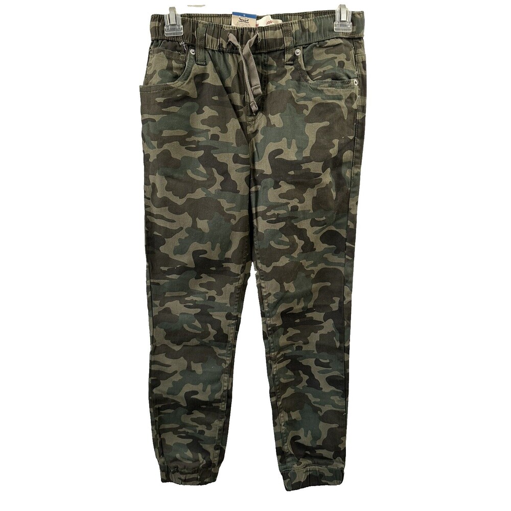 Levi Strauss & Co Youth Camo Jogger Jeans Size 12 Reg Brand NEW with Tags - Picture 2 of 11